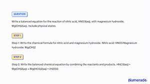 Reaction Between Aqueous Nitric Acid