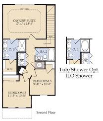 Pulte Homes Rosecliff Floor Plan 2nd Floor