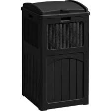 33 Gal Resin Black Outdoor Hideaway