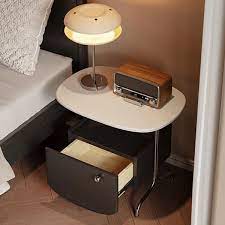 Minimalist Glass Nightstand Sleek