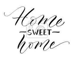 Sweet Home Lettering Handwritten