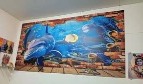 3d Design Vinyl Wall Painting At Rs 120