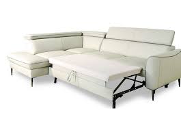 2 Seater Leather Fabric Sofabed And