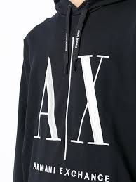 Armani Exchange Logo Print Long Sleeve