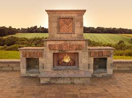 Outdoor Fireplaces From System Pavers