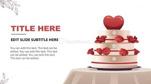 Wedding Cake Decorative Slide Slidemodel