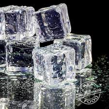 Artificial Fake Crystal Clear Ice Cubes