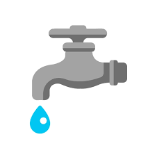 Waterworks Faucet Water Tap Icon Stock
