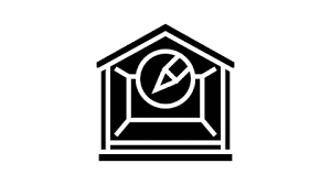 Space Planning Room Interior Glyph Icon