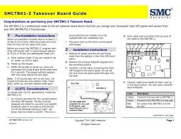 Smctb01 Z Takeover Board Guide