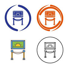 Page 3 Exhibition Logo Vector Art