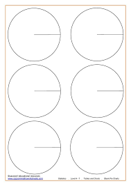 Blank Pie Charts Pie Chart Template