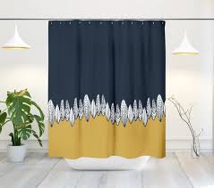 Mid Century Modern Shower Curtain Boho