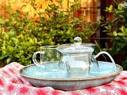 Heat Resist Glass Teapot And Cup Set
