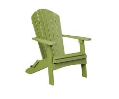 Poly Adirondack Chair Kiwi Green