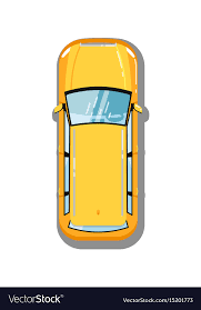 Modern Universal Car Top View Icon