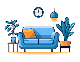 Premium Vector Living Room Vector Icon