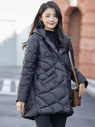 Real Raccoon Fur Coat Short Puffer Jacket