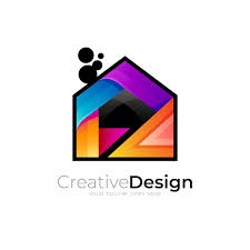 3d Colorful Icon House Icon Template