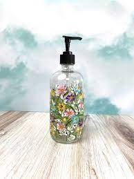 Soap Dispenser Glass Soap Container