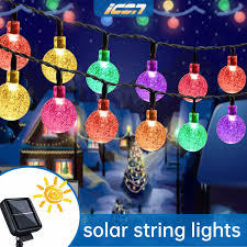 Icon 100 Led 12m Solar Lights Outdoor