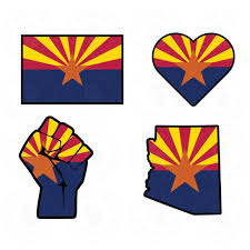 Arizona Flag Svg Png Bundle Arizonan