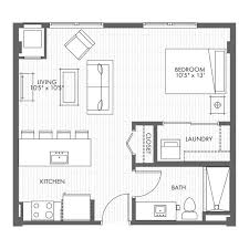 One Bedroom Apartment Home Style 1d