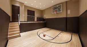 Indoor Home Basketball Courts