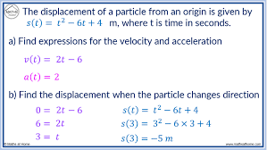 How To Find Displacement Velocity And