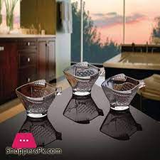 Buy Fish Style Fruit Bowls Glass Set Of