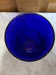 Vintage Libbey Glass Dark Cobalt Blue