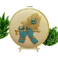 Buy Lord Krishna Hands Flute Feather