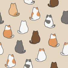 Cat Pattern Wallpaper Cat Wallpaper