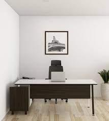 Buy Icon Large Executive Desk In Fumed