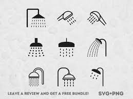 Cricut Shower Svg Shower Head Clipart