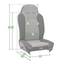 Back Reclining Suspension Seat