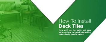 How To Install Composite Deck Tiles