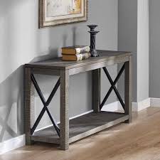 Rectangle Wood Console Table