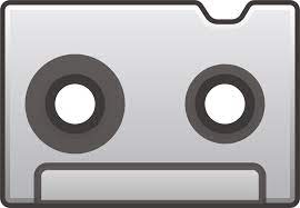Tape Cartridge Emoji For