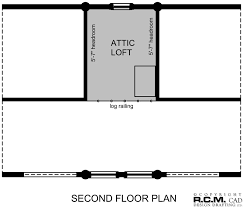 the bunk house post and beam rcm cad