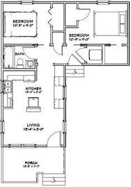 1br 1b 400 Sq Ft Tiny House Plans