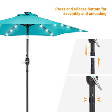 Solar Led Patio Umbrellas