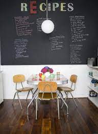 Don T Use Chalkboard And Magnetic Paint