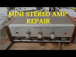 Realistic Sa 100b Mini Stereo Amplifier