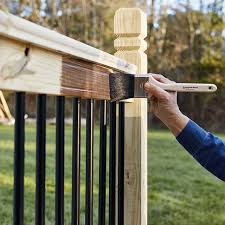 How To Stain A Fence Simple Fast