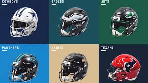 13 Nfl Teams Introduce Alternate Helmet
