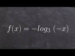 X Intercept Of A Logarithmic Equation