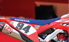 Team Honda Ripple Seat Cover