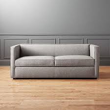 Club 77 Grey Fabric Sleeper Sofa Cb2