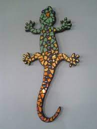 My Lizard Mosaic Mosaic Garden Art